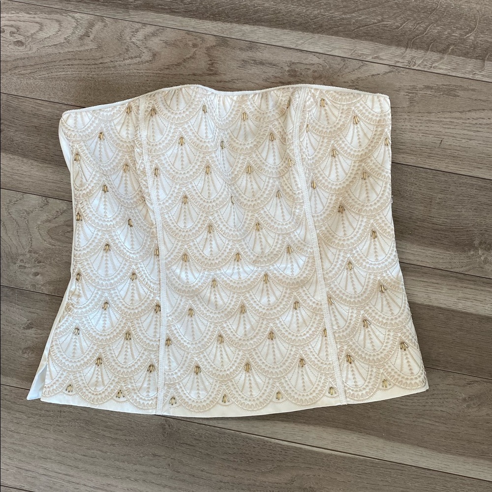 White House Black Market WHBM Boustier Corset